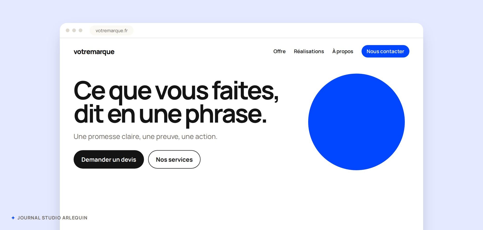 Création de site vitrine : 8 éléments qui transforment une visite en prise de contact